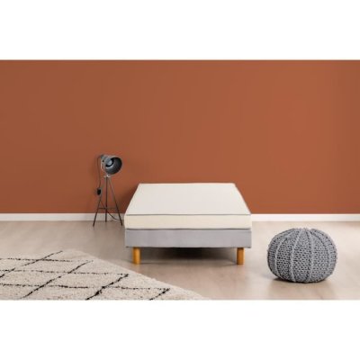 DEKO DREAM Matelas Mousse 90 x 190 - Confort Ferme - epaisseur 10 cm - Fabrication europ&eacute;enne - finlandek huopa