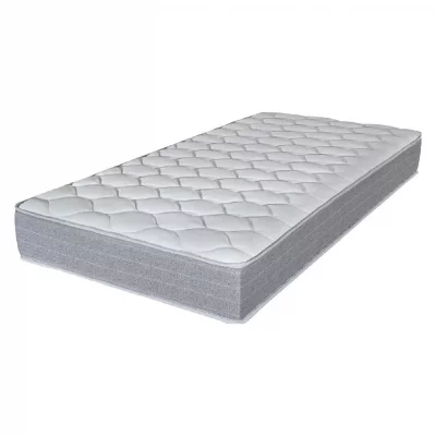 EBAC Matelas mousse 90x200 Madere - Mousse - Hauteur 24 cm - 3 zones - Soutien ferme