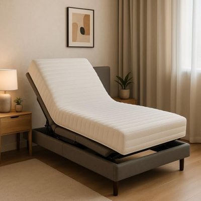 GENERIQUE Matelas Mousse &agrave; M&eacute;moire de Forme Tr&egrave;s Ferm&eacute; 90x200 - MATELAS UP DOWN VISCO