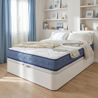 BEZEN Matelas mousse m&eacute;moire de forme effet relax 140x200