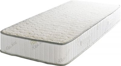 KING OF DREAMS Matelas Mousse Poli Lattex Ind&eacute;formable - Face Laine Merinos - Tissu Alo&eacute; Vera - 80x190