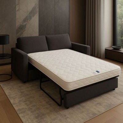 KING OF DREAMS Matelas Mousse Poli Lattex Ind&eacute;formable  Soutien Tr&egrave;s Ferme - Orthop&eacute;dique TECHNO10 (140x200)