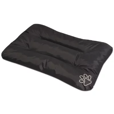 VIDAXL Matelas pour chiens Taille l Noir  Black