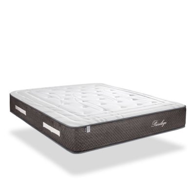 BELLECOUR Matelas privilege 140x200 cm ressorts ensach&eacute;s & m&eacute;moire de forme soutien ferme