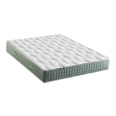 IDLITERIE Matelas ressort 7 zones face hiver/&eacute;t&eacute; 160x200
