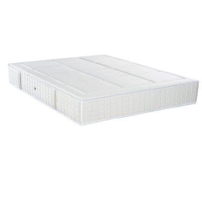 ESSENZIA Matelas ressorts 120x200 cm - spring 1200 visco - equilibr&eacute; - epaisseur 28 cm - coutil stretch