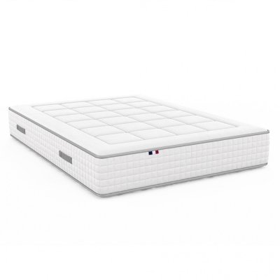 IDLITERIE Matelas ressorts BELLAGIO, accueil m&eacute;moire de forme, H 28 cm