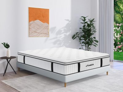 VENTE UNIQUE Matelas ressorts ensach&eacute;s AMERICAN DREAM de DREAME