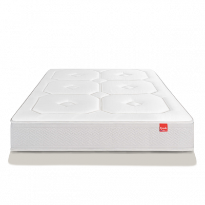 EPEDA Matelas ressorts ensach&eacute;s, cachemire et soie Beau S&eacute;jour 160x200