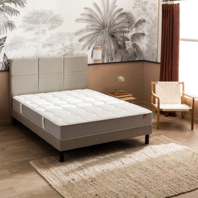 EPEDA Matelas ressorts ensach&eacute;s et m&eacute;moire de forme Destination 160x190