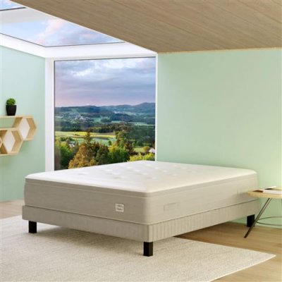 SIMMONS Matelas  160x200 cm - Ressorts ensach&eacute;s -  Ferme - 33 cm 