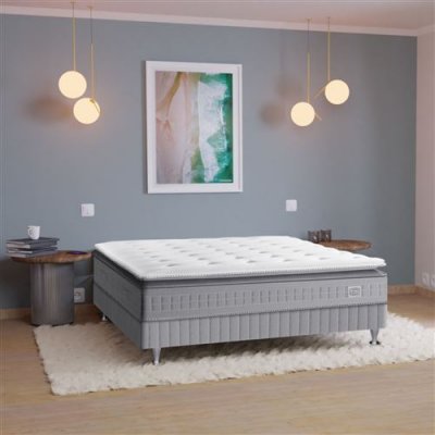 SIMMONS Matelas  651 ressorts ensach&eacute;s + surmatelas int&eacute;gr&eacute; sw5 90x190