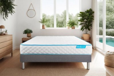 BODYCARE Matelas + sommier 140x190 mousse  Bodyone