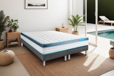 BODYCARE Matelas + sommier 160x200 m&eacute;moire de forme  Perform