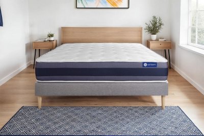 ACTISOM Matelas + sommier 200x200 m&eacute;moire de forme  - Actimemo morpho
