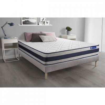 ACTISOM Matelas + sommier 90x190 m&eacute;moire de forme  - Actimemo ergo