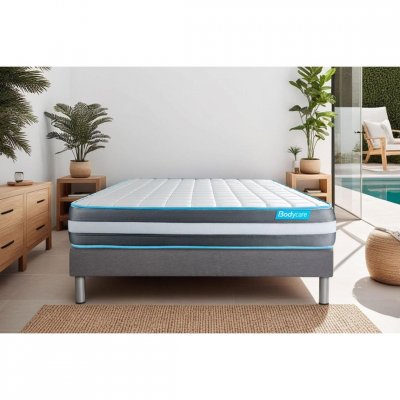 BODYCARE Matelas + sommier 90x190 m&eacute;moire de forme  Bodyform
