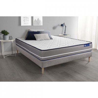 ACTISOM Matelas + sommier 90x200 m&eacute;moire de forme  - Actimemo pur