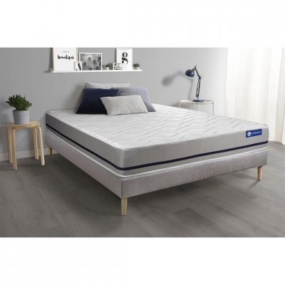 ACTISOM Matelas + sommier 90x200 m&eacute;moire de forme  - Actimemo soft