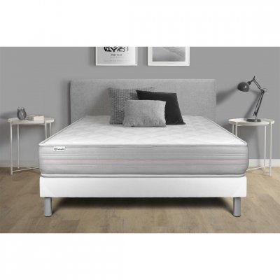 VITALIT Matelas VITALMEMO 200x200 M&eacute;moire de forme 3 zones