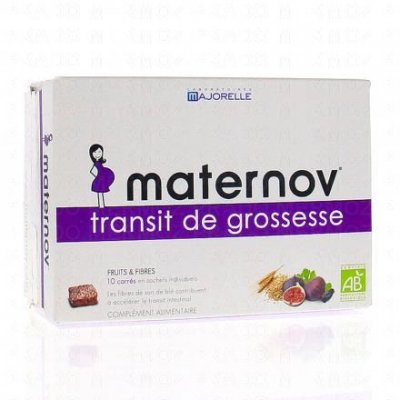 MATERNOV  Transit de grossesse x10 carr&eacute;s