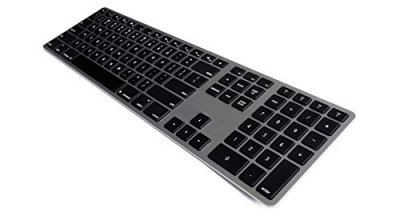 MATIAS  Wired Aluminium Gris Sid&eacute;ral - Clavier AZERTY USB pour Mac