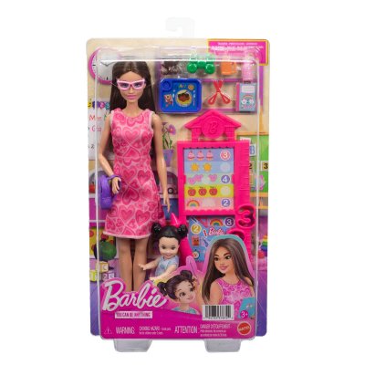 BARBIE MATJMK16 Poup&eacute;e Enseignante  Set &eacute;cole multicolore