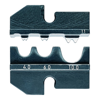  Matrices 97 43 200 - Sertissage Pour Cosses Tubulaires 4 / 6 / 10mm&sup2;
