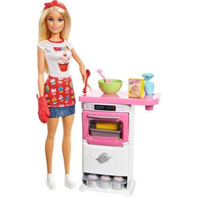 MATTEL  Barbie - Coffret P&acirc;tisserie - FHP57