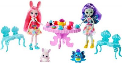 MATTEL  Enchantimals Wonderwood Tea Party, jeu de r&ocirc;le 15 cm