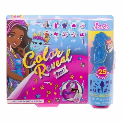 BARBIE Mattel Games Color Reveal Unicorn Multicolore