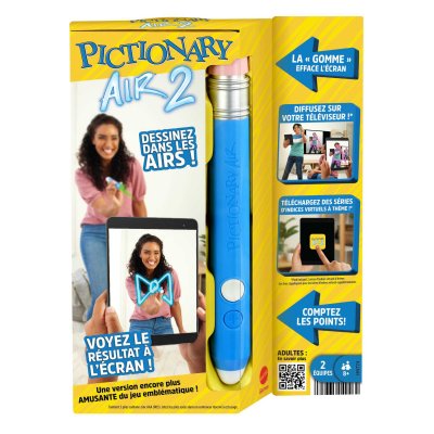 MATTEL  Games Pictionary Air 2.0 Educational Game Clair