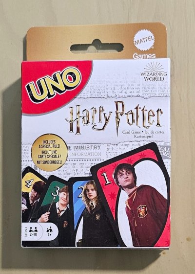 MATTEL  Games Uno Harry Potter Card Game