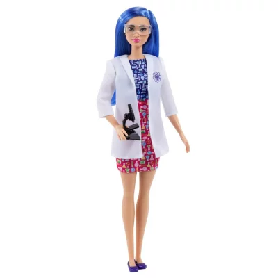 MATTEL  Games You Can Be Scientific Doll Multicolore