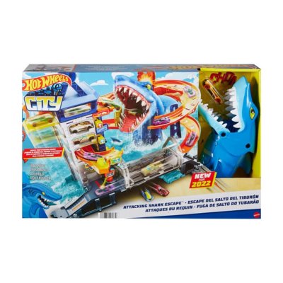 MATTEL  HDP06 - Hot Wheels Coffret L&rsquo;Attaque du Requin