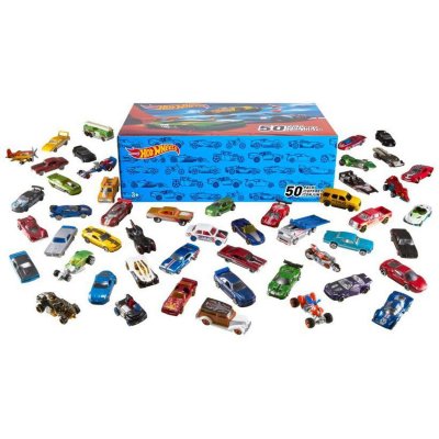 MATTEL  HOT WHEELS Pack de 50 Hot Wheels
