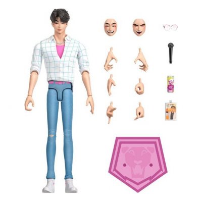 MATTEL  Kpop Demon Hunters Saja Boys Jinu Figurine 17 cm