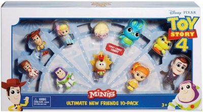 JURASSIC WORLD Mattel Toy Story 4-Pack de 10 figurines