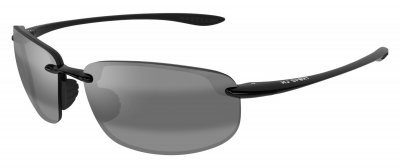 MAUI JIM  ho'okipa noir gris neutre polar+ - medium-large