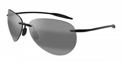 MAUI JIM  sugar beach noir gris neutre polar+ - medium-large