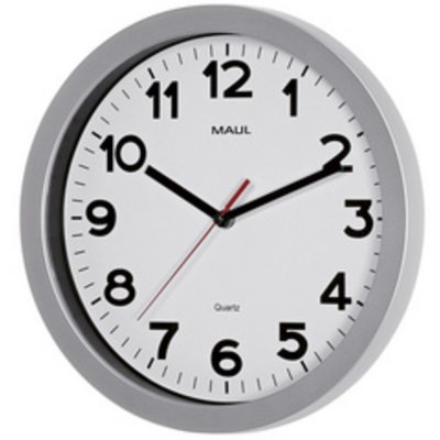MAUL Horloge murale/horloge radio MAULstep, diam&egrave;tre: 300mm