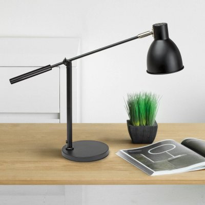 MAUL  Lampe de bureau Finja 10 W Culot E27 - Noir