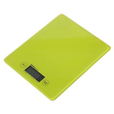 MAUL  Gloss Balance de cuisine num&eacute;rique avec surface en verre Vert clair 5 kg