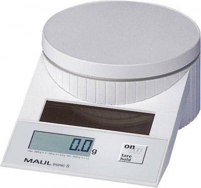 MAUL  tronic s p&egrave;se-lettres solaire, capacit&eacute; de charge: 2 kg noir