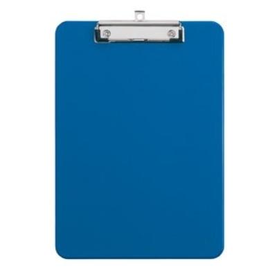 MAUL  Porte-Blocs En Plastique, Format A4, Bleu, Avec Pince