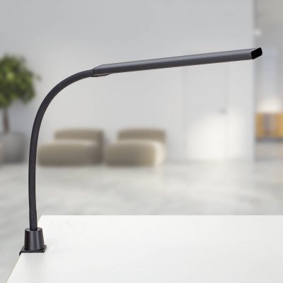 MAUL pirro 8202690 Lampe LED de bureau avec pince blanc chaud noir