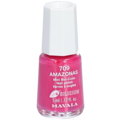 MAVALA  - MINI BIO COLOR + SILICIUM AMAZONAS, 5 ml VERNIS A ONGLES