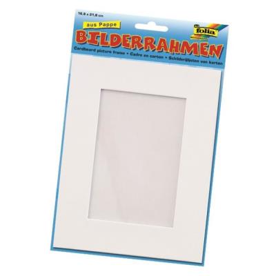 GENERIQUE Max Bringmann Kg 35187 Cadre Photo Folie Carton &Eacute;pais D&eacute;corer 16.6 x 21.6cm Plastique Blanc