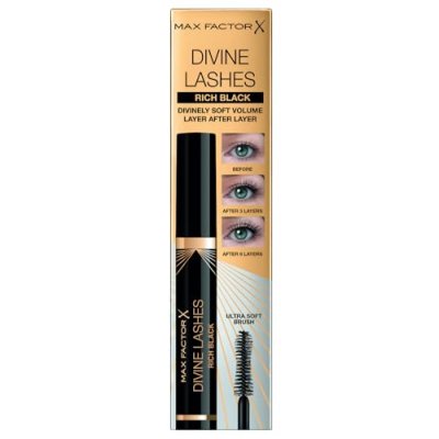 MAX FACTOR  Divine Lashes Mascara Rich Black Mascara 1ut