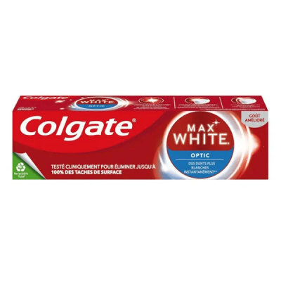 COLGATE Max White One Optic Dentifrice Blancheur Au Fluor 75 ml 